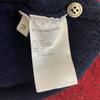THOM BROWNE Knit Wool Sweater Navy Wool Women Used