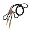 Mens Women American Bolo Tie Western Shirt Collar Necktie Metal Lady Portrait Cowboy Pendant Jewelry Shirt Chain Bowtie