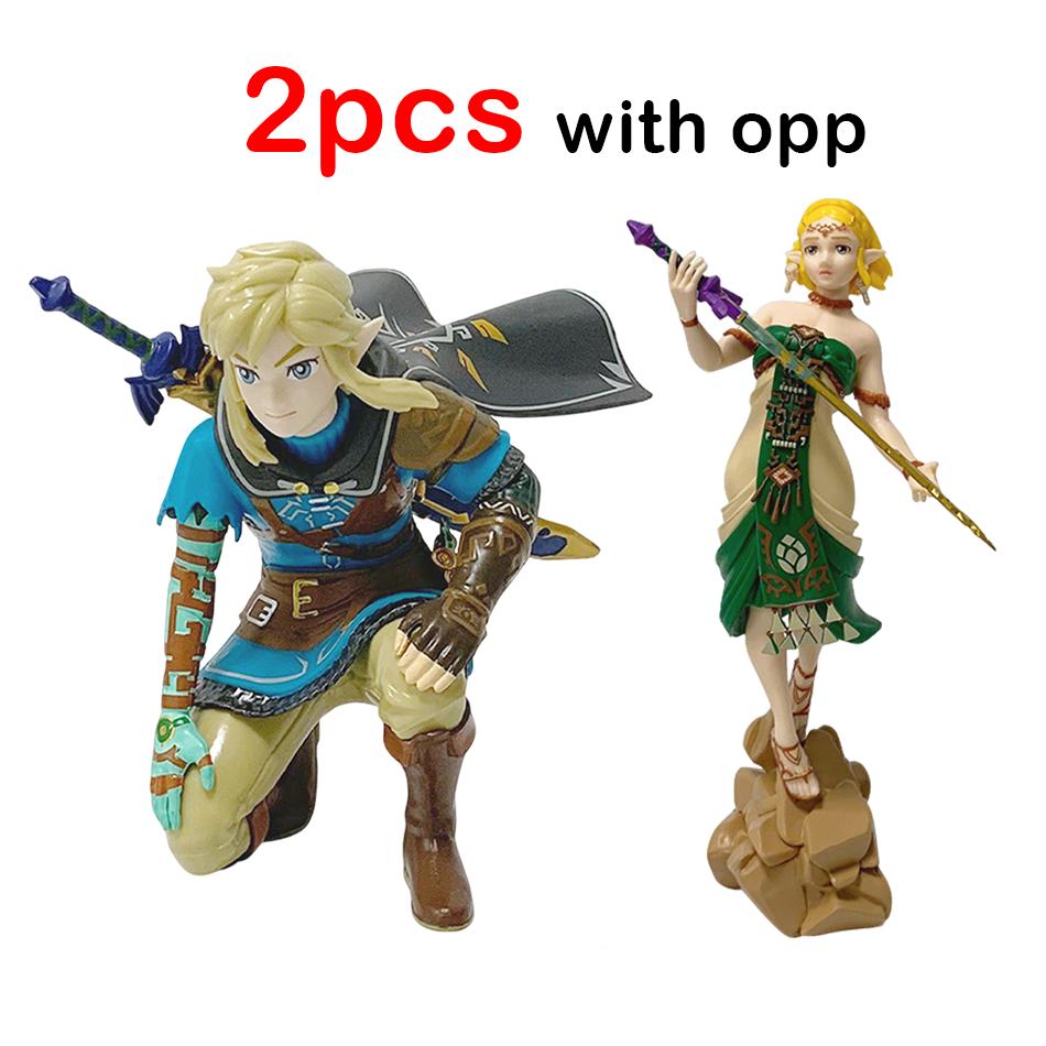 The Legend Zelda Link Awakening Kingdom Tears Skyward Sword Princess Model Anime Cartoon Toy Gift of S Kid Friendly Entertaining Fun Play Safe