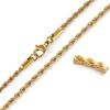 Unisex Casual Necklace Electroplating Fine Workmanship Neck Decoration Handsome Twist Necklace for Going Out