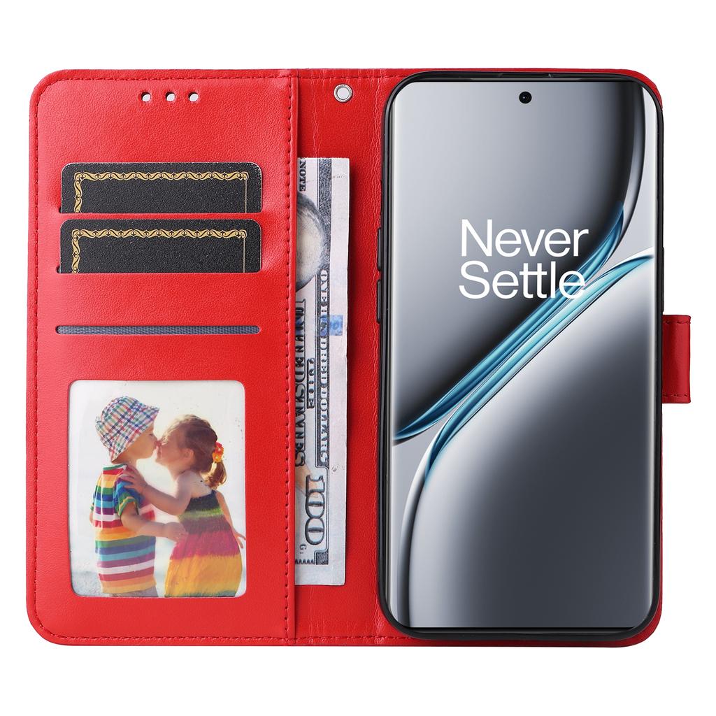 For OnePlus Ace 3 Pro 5G Case PU Leather Flip Phone Cover Sunflower Pattern