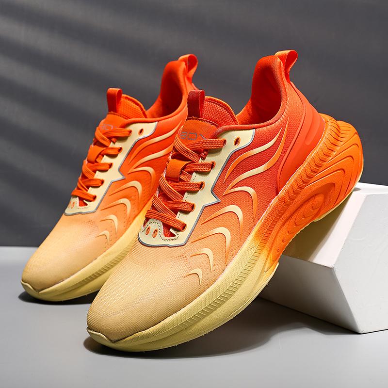 

Мужская обувь для спорта и отдыха Удобная и дышащая обувь для бега Уличная обувь для путешествий 45 оранжевый