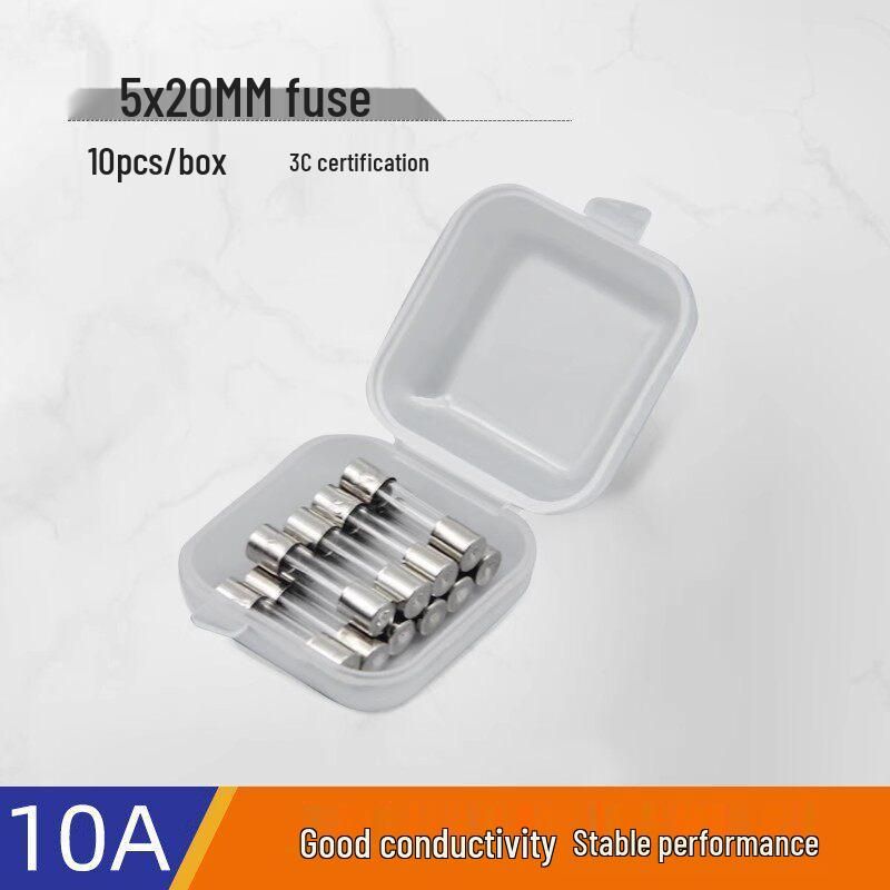 Glass Tube Fuse Set: 5x20mm & 6x30mm, 1-30A Range