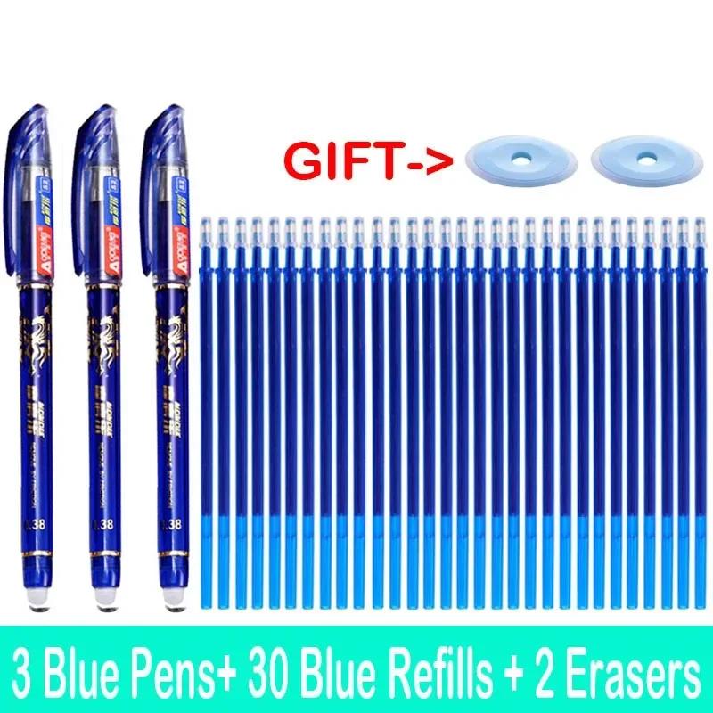 1/26 Pcs/Set Kawaii Erasable Pens Gel Pen Waterproof Gel Ink Stationery School Writing Supplies for Notebook Office Student
