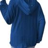 2025 Autumn/Winter Women's Plus Size Jacquard Loose Hooded Sweatshirt