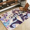Game N-Nekopara Floor Mat Soft Flannel Entrance Door Mat Non Slip Absorbent Bathroom Bedroom Floor Rug