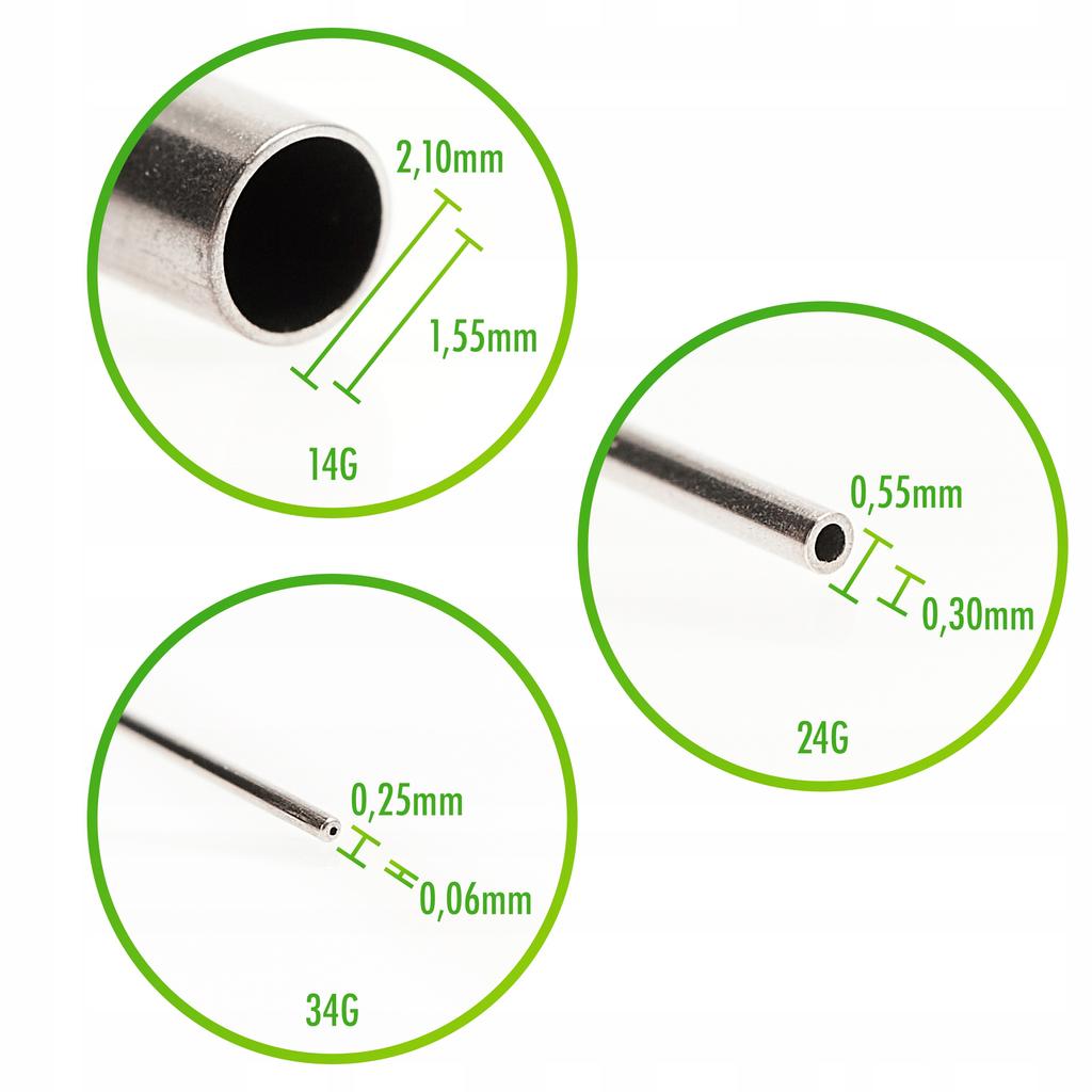 14G Dispensing Needle for Flux (Bent)