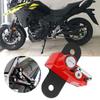 Helmet Lock, vStrom 250-Qiilu Helmet Lock Mount Anti-Theft Helmet Lock Aluminum Alloy Fit Suzuki V-Strom 250 2017 and Later (Red)
