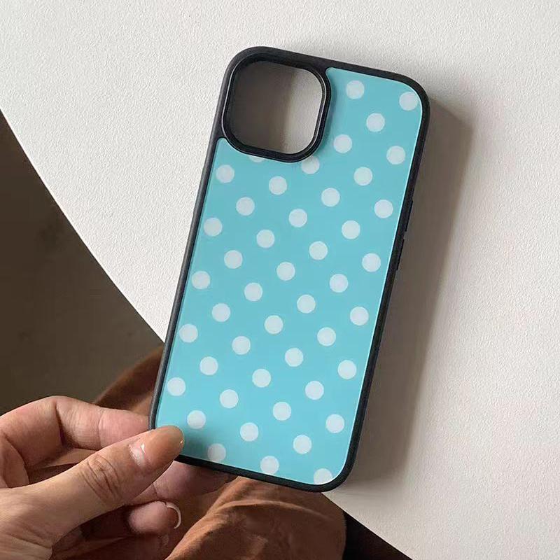 Full Screen Colorful Polka Dots Phone Case For iPhone 17 Air 16 Pro Max 15 14 Plus 13 12 11 Shockproof Back Coque Cover Fundas