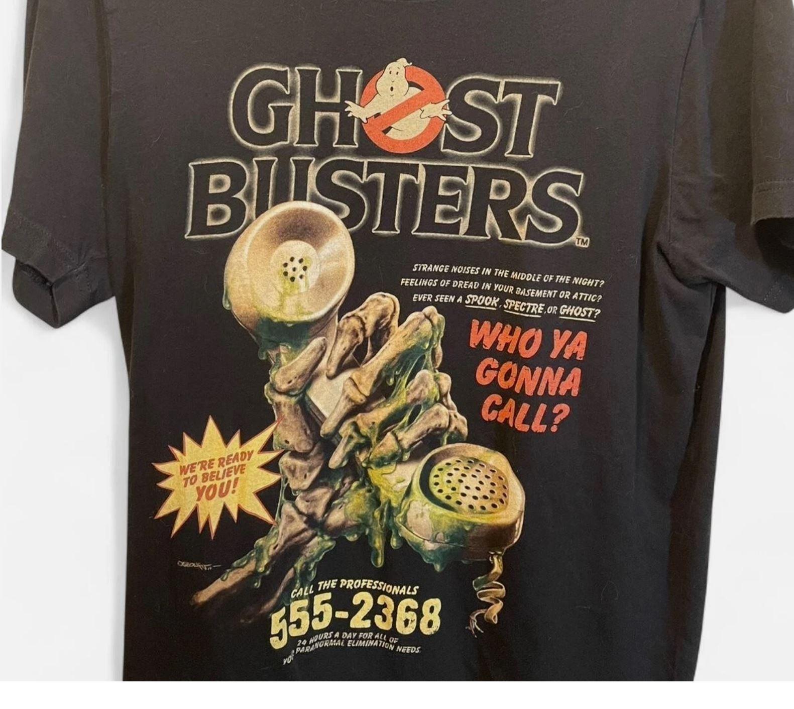 Vintage style Fright Rags Ghostbusters movie horror short sleeve shirt XXL