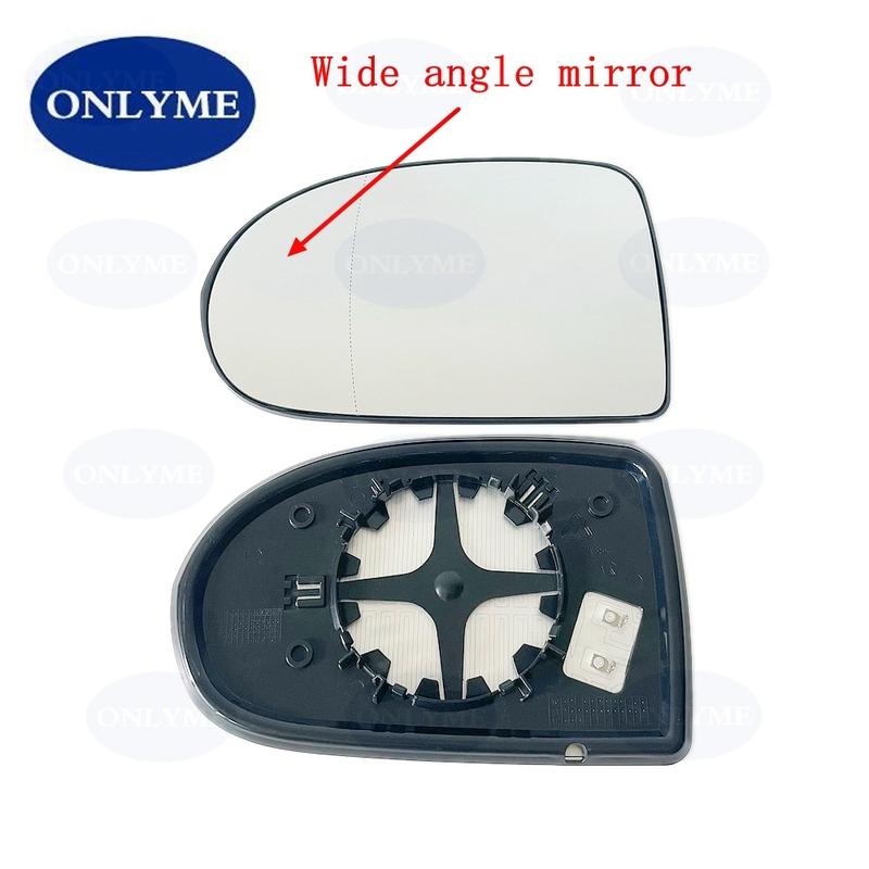 Car Suv Heated Wide Angle Mirror Glass For Jeep Compass 2007 - 2016 / Dodge Caliber 2006 - 2011