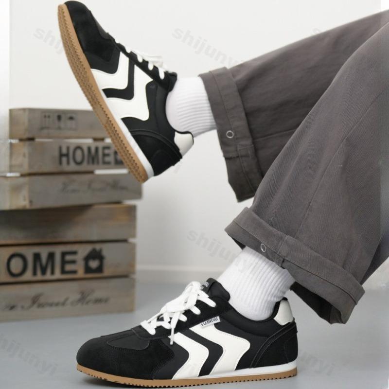 Fashion Fashion Trend Casual Sports Shoes for Men's 2025 New Spring Comofrtable Versatile Low Top Shoes Non Slip Color Blocked Sneakers