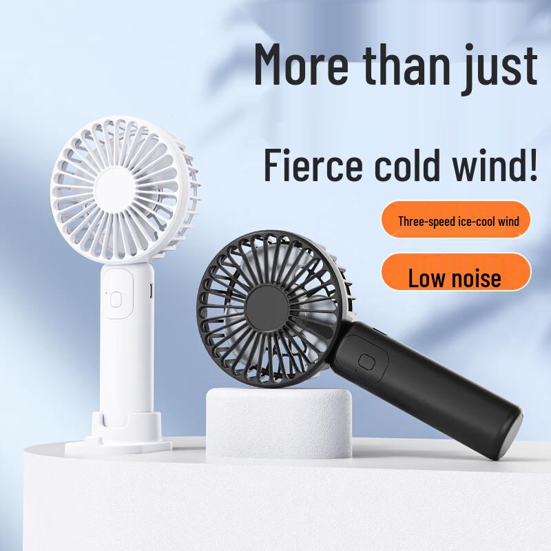 Carleo Portable USB Rechargeable Handheld & Desk Fan
