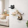 Scaffali da Arrampicata per Gatti in Legno Resistenti all'Usura Tappetini Graffiatoi Scala da Arrampicata per Gatti Gradini Sospesi Piattaforma di Salto Robusta per Gatti