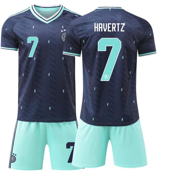 

Classic Print Football Jersey Adult Kids Fashion Short Sleeve Sport Uniform Casual Training Wear XXL