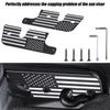 Sun Visor Repair Kit, Aluminum Sun Visor Clips Car Accessories Replacement for Jeep Wrangler JK JL Gladiator 2018 To