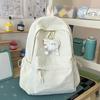 Schoolbag New Japanese Schoolbag Ins Style Niche High Value Candy Color Embroidered Backpack Junior High School Students Lightweight Backpack