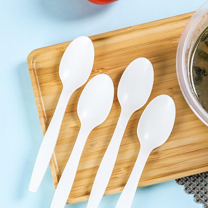 Disposable Plastic Soup Spoon