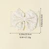 Children's Hair Accessories Lace Bow Wide Headband Baby Fontanelle Headband Baby Headband