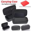 Portable Oxford Carrying Case with 8-Bit Game Cartridge Storage Box Anti-Scratch Protective Travel Bag for Switch 2 Game Console
