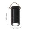 1Pc Mini Pocket Button Battery Led Flashlight Protable Bright Long Lifetime Waterproof Key Ring Gift Torch Outdoor Supplies