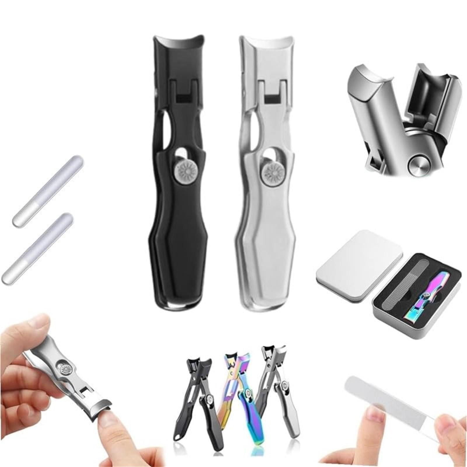 

Немецкие кусачки для ногтей для мужчин, новые кусачки для ногтей, роскошные ультра острые кусачки для ногтей, кусачки для ногтей, немецкие кусачки для ногтей, кусачки для ногтей 2 шт. One Size