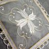 Square Coaster European Lace Embroidered Hollow Dining Table Mat Household Plate Bowl Mat Ornament Fabric Mesh Decorative Mat