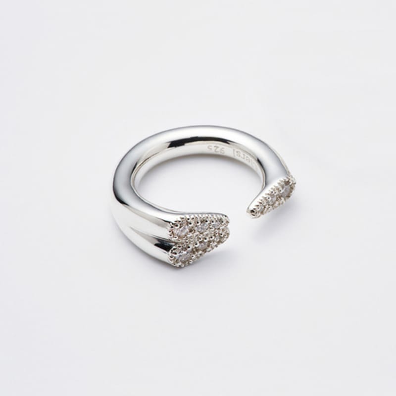 liersi Medusa 9diamonds Bold ring