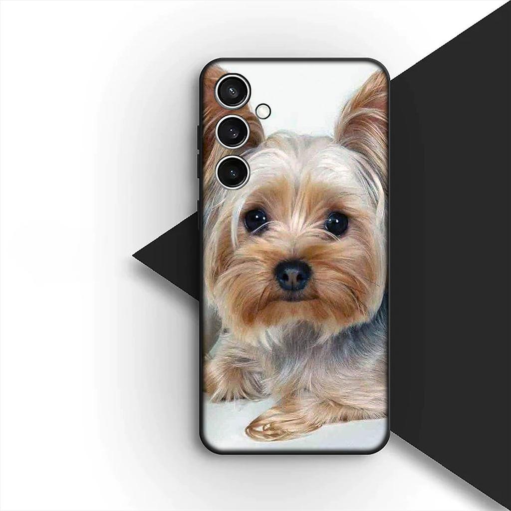 for Samsung Galaxy S10 S8 S9 Plus A33 A34 A31 70 A71 A72 Note 20 9 8 S10E Phone Case Yorkshire Terrier Yorkie Dachshund Dog