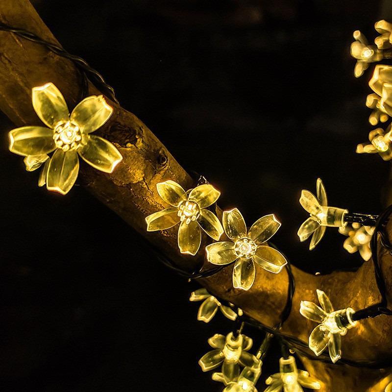 Cross-Border Outdoor Solar String Lights for Garden & Camping - Decorative Night Ornaments