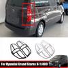 For Hyundai Grand Starex H-1 I800 2018   ABS Chrome Car Rear Tail Light Fog Light Decoration Cover Trim Car Accessories