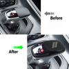 SENSHINE Nakładka na Głowicę Dźwigni Zmiany Biegów dla Akcesoriów Dodge Charger Challenger Durango ABS Wnętrze Wkładka Dekoracyjna Osłona Dźwigni Zmiany Biegów