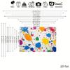 2D Flat Printed Colorful Paint Splash Background for Themed Events