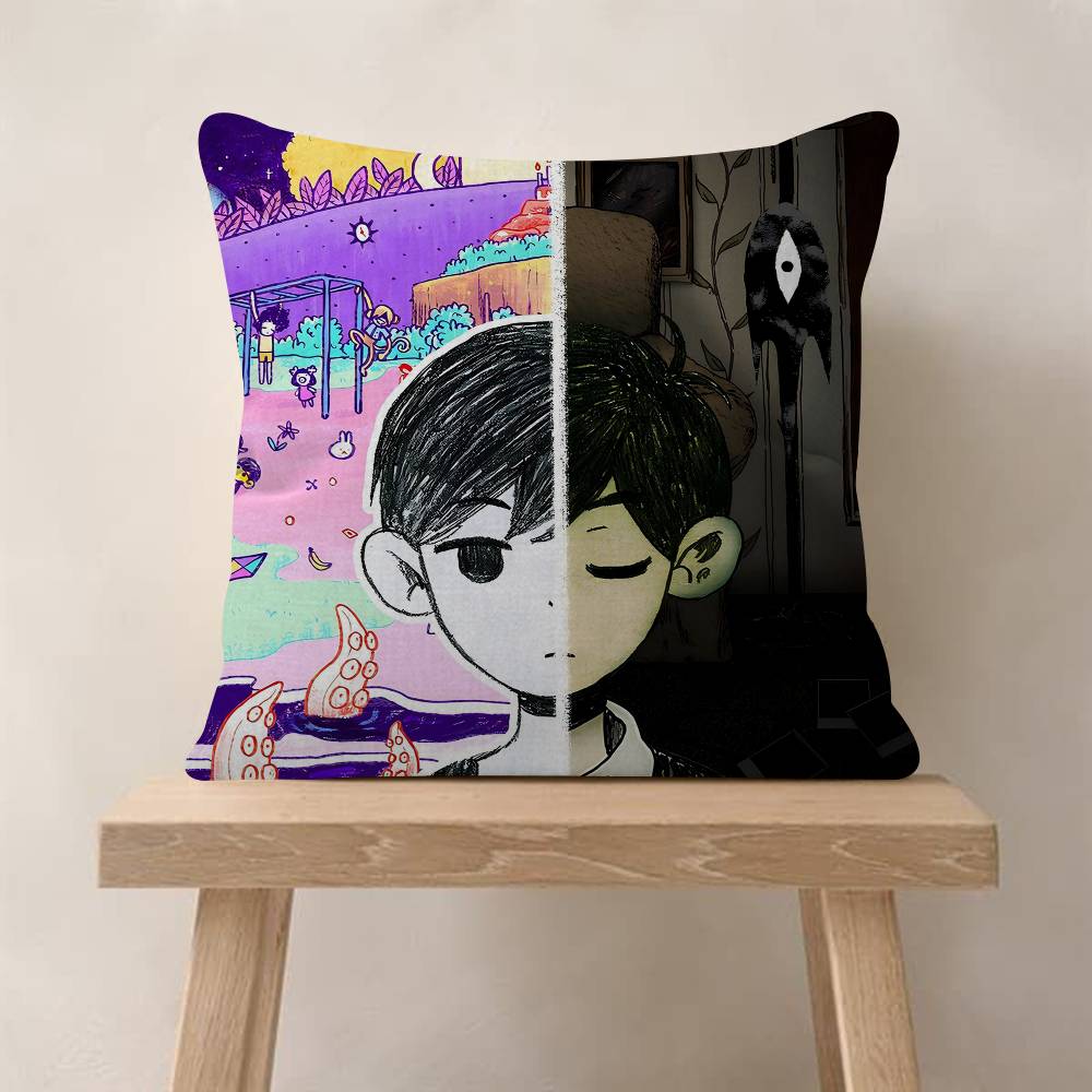 

Hot Game OOmori Cushion Cover Pillow Cover Decor Pillowcase Printed Cushion Case For Couch 30x30 cm