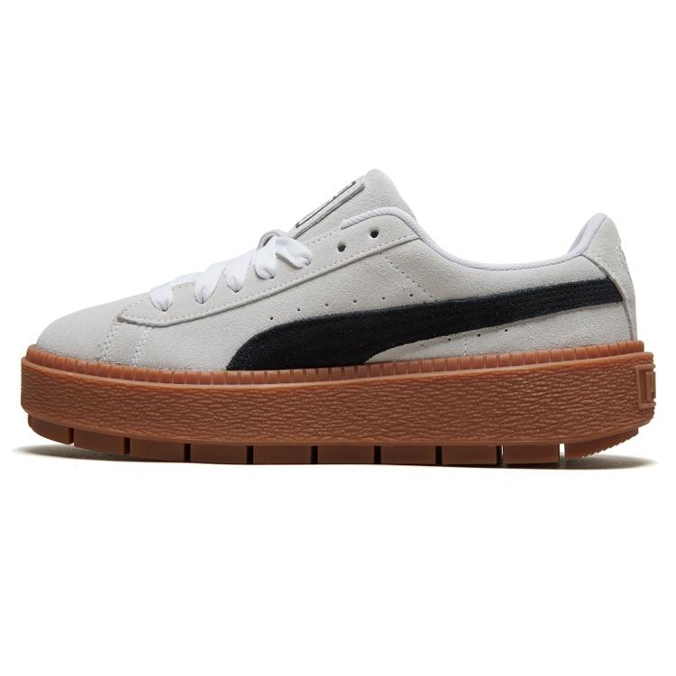(WMNS) PUMA Platform Trace  Black And White  Women s 365830-15 EU 38.5