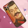 Russian Stalin Ussr Case For iPhone 15 16 14 Pro Max Plus 13 12 Mini 11 Pro Max X XR XS Max 7 8 Back Cover