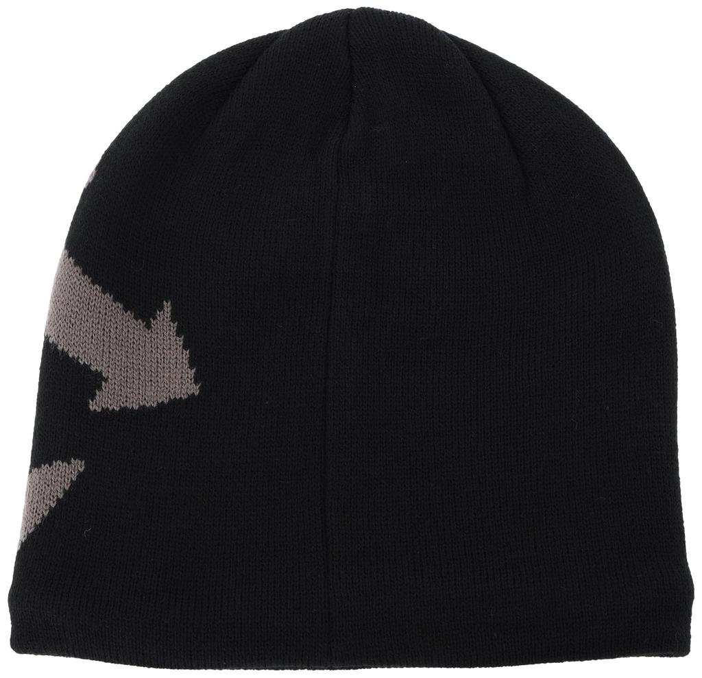 Descente Knit Simple DWBWJC63 BLK Cap, HEATNAVI, Warm, Sweat-Wicking, Quick-Drying, Antibacterial, Odor-Resistant, Design, Men's,