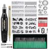 Mini Electric Nail Drill USB Rechargeable Portable Cuticle Pusher Polisher Pen Manicure File Kit