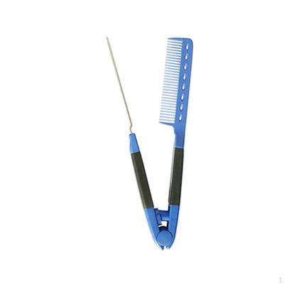 Hair Straightening Comb Firm Grip Heat Resistant Styling for Hairdresser
