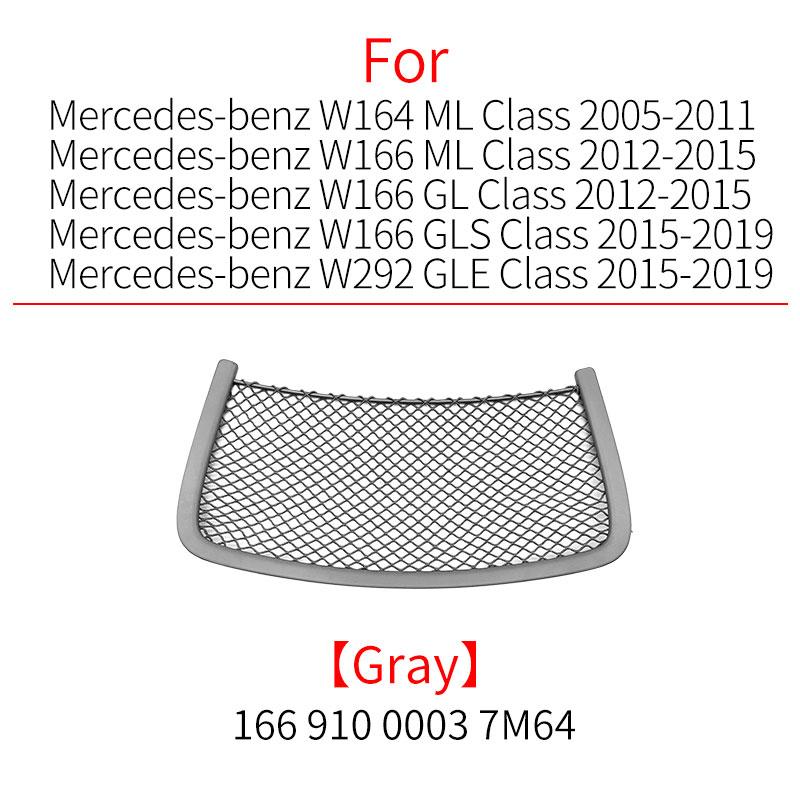 

For Mercedes W164 W166 W251 Car Seat Back Panel Leather Backrest Storage Pocket Cover Accessory For Benz ML GL R GLE GLS Class