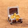 Vintage Treasure Chest Aquarium Decor Jungle Underwater Theme Ornament Resin Fish Tank Landscape Decoration for Aquarium