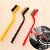 3pcs/Set Efficient Gas Cooker Brushes Nylon/copper/iron Brush Hair Gas Stove Oil Stain Remover Kitchen Cleaning Brushes