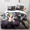 3D Print Fairy Tail Natsu Anime Bedding Collection Double Twin King Duvet Cover Comforter Pillowcase Boys Girls Adults Bedroom