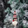 Christmas Tree Ornaments with Lights, 2/5pcs Glowing Plush Gnomes Santa Elf Xmas Hanging Decorations Christmas Hanging Pendant