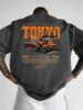 Streetwear Vintage Tokyo Underground Print Unisexs Sports T Shirt Cotton Tee Oversize Summer Spring Loose Fitness Lovers Gifts Top