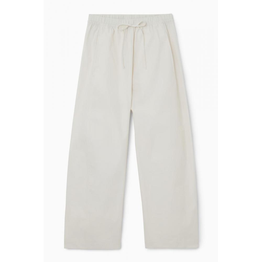 

COS Japan эластичные брюки-бочонки offwhite/42