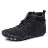 High-top Outdoor Hiking Cotton Shoes Waterproof, Cold-proof and Non-slip Wear-resistant Velvet Warm Snow Boots