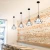 New Stylish Contemporary Modern Iron Art Cage Pendant Light Chandelier with Adjustable Hanging Height - Industrial Chic Decor Ac