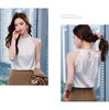 Women's Off-Shoulder Halter Top – Imitation Silk, Summer Style, Strappy Sleeveless Design, Elegant Niche Outerwear.