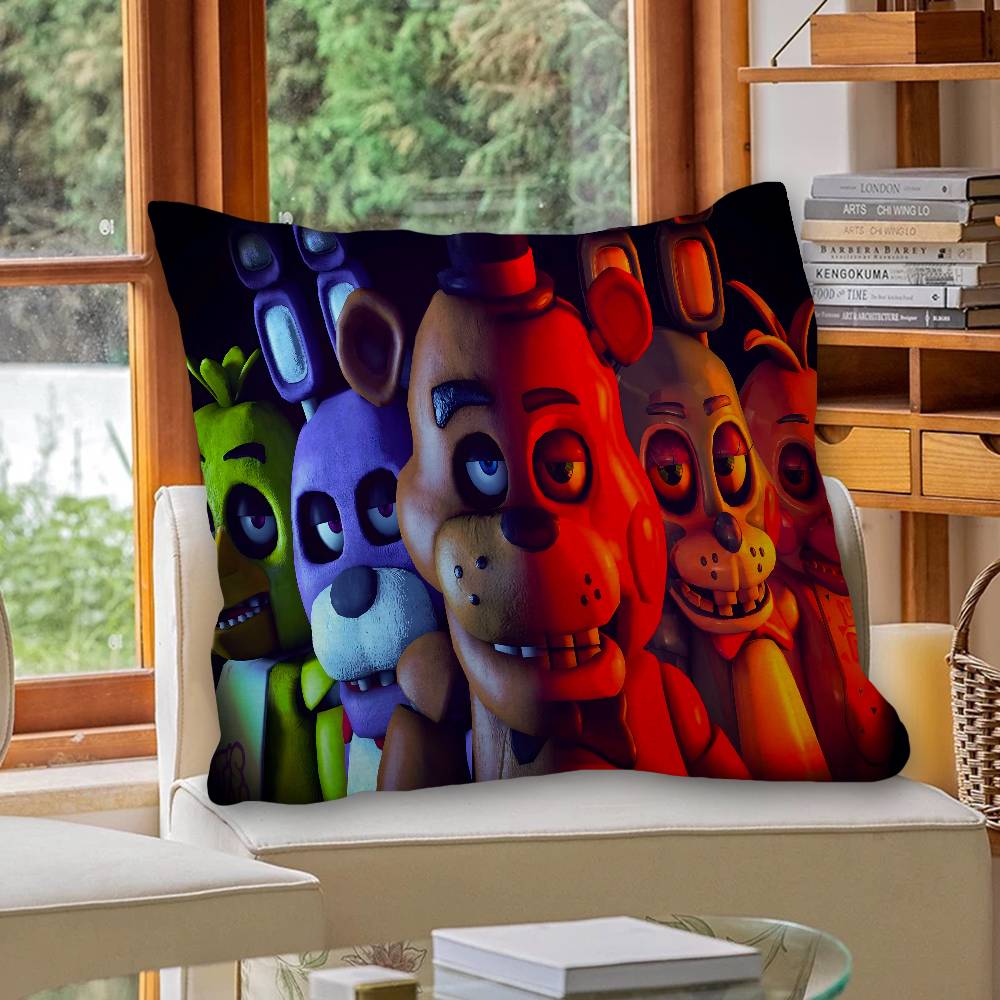 Cute F-FNAF Maple Design Cushion Cover Happy Autumn Harvest decor Holiday Decorati Pillow Cover